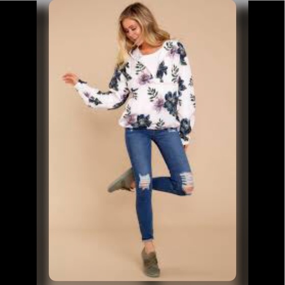 A1.THREAD & SUPPLY Tyrell Floral Print Anorak - Picture 12 of 13